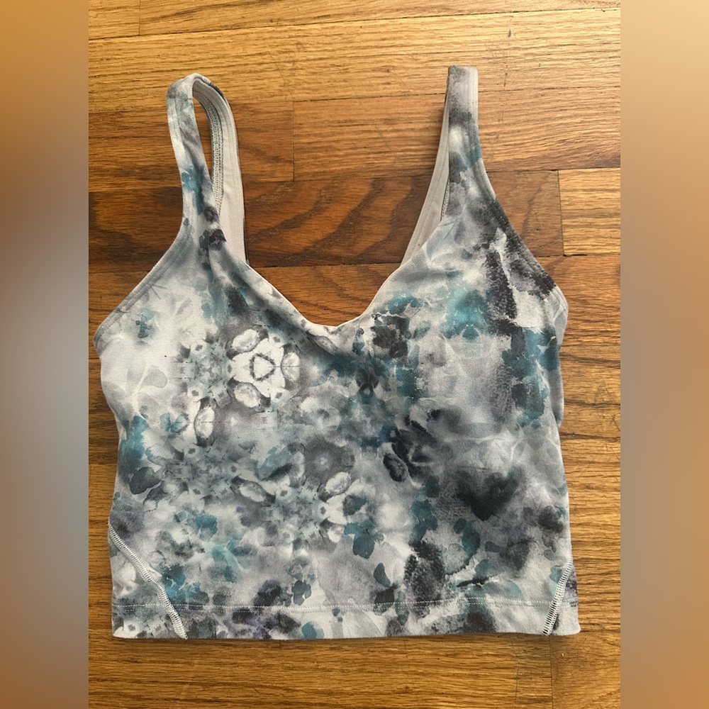 Lululemon Align Tank Tie-Dye Grey/Blue Size 0